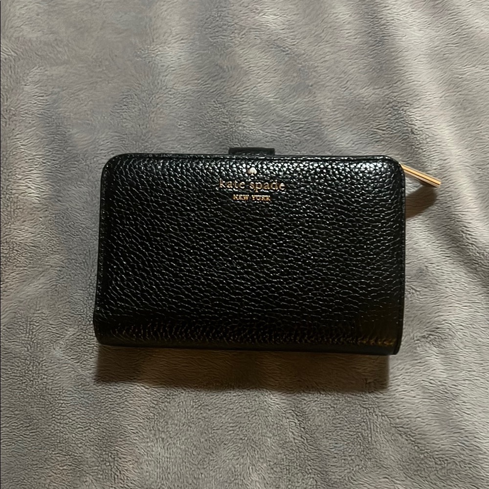 Kate Spade Textured Black Wallet